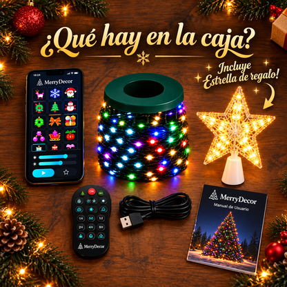 MerryDecor | Luces LED Navideñas Inteligentes