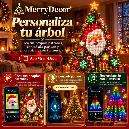 MerryDecor | Luces LED Navideñas Inteligentes
